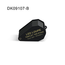 Load image into Gallery viewer, DK09107B - Diamond Loupe illuminated LED & UV Triplet 10x 16mm