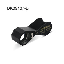 Load image into Gallery viewer, DK09107B - Diamond Loupe illuminated LED & UV Triplet 10x 16mm