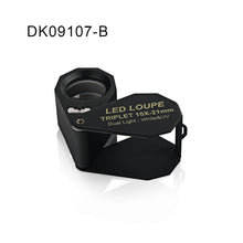 Load image into Gallery viewer, DK09107B - Diamond Loupe illuminated LED & UV Triplet 10x 16mm
