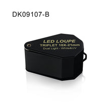 Load image into Gallery viewer, DK09107B - Diamond Loupe illuminated LED & UV Triplet 10x 16mm