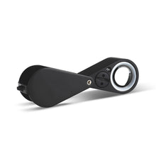 Load image into Gallery viewer, DK09107S - Diamond Loupe illuminated LED & UV Triplet 10x 21mm Black
