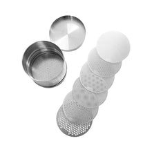 Load image into Gallery viewer, GemTrue 65mm Stainless Steel Diamond Sieves (65 Plates) | DK10600-6565