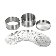 Load image into Gallery viewer, Professional Stainless Steel Diamond Sieves – 27 Plates (80mm Diameter) | DK10600-8027