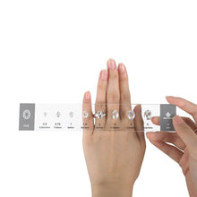 Load image into Gallery viewer, Premium Magnetic Diamond Selector – Visual Diamond Size & Shape Kit DK110-5