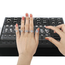 Load image into Gallery viewer, GemTrue Large Diamond Ring Builder Set – 1440 Combinations for Custom Ring Selection DK111-L