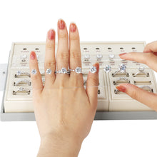 Load image into Gallery viewer, GemTrue Small Diamond Ring Builder Set – 360 Ring Combinations DK111-S