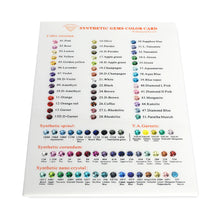 Load image into Gallery viewer, Synthetic Gem Colour Card DK113-A