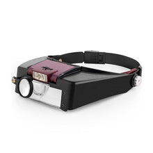 Load image into Gallery viewer, DK15001 - Hands free multifunctional head magnifying loupe with light