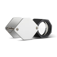 Load image into Gallery viewer, DK16001 - Diamond Loupe Triplet 20.5mm 10x Silver & Black