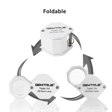 Load image into Gallery viewer, DK16004 - Diamond Loupe Triplet 20.5mm 10x Pearl