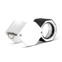 Load image into Gallery viewer, DK18004 - Diamond Loupes 20.5mm 10x Triplet Loupes with Rubber-grip Pearl & Black