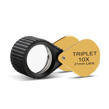 Load image into Gallery viewer, DK18007 - Diamond Loupe 21mm 10x Triplet with Rubber Grip