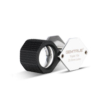 Load image into Gallery viewer, DK18008 - Diamond Loupe 20.5mm 10x Triplet Loupes with Rubber-grip Chrome