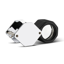 Load image into Gallery viewer, DK18009 - Diamond Loupe 20.5mm 10x Triplet Loupes with Rubber-grip Satin