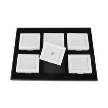 Load image into Gallery viewer, Large Self-Stand Diamond Display Box Tray Set – 6-Piece for Elegant Jewelry Presentation DK21624L-6
