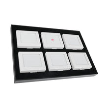 Load image into Gallery viewer, Large Self-Stand Diamond Display Box Tray Set – 6-Piece for Elegant Jewelry Presentation DK21624L-6