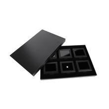 Load image into Gallery viewer, Large Self-Stand Diamond Display Box Tray Set – 6-Piece for Elegant Jewelry Presentation DK21624L-6