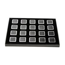 Load image into Gallery viewer, Diamond Display Box Tray Set (20 Pieces) with Diamond-Cut Corners DK21663-20