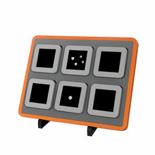 Load image into Gallery viewer, Large Wooden Diamond Display Tray Set – Deluxe 6-Piece Box for Showrooms and Jewelers DK21676L-6