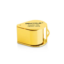 Load image into Gallery viewer, DK96001 - Diamond Loupe 18mm 10x Triplet Gold