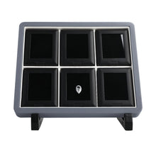 Load image into Gallery viewer, DK21624-6N Self-Standing Diamond Display Boxes in Luxury Tray Set - GemTrue