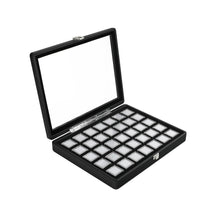 Load image into Gallery viewer, DK21654-35W Display Boxes in a Luxurious Lockable Carry Case with window - GemTrue