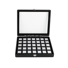 Load image into Gallery viewer, DK21654-35W Display Boxes in a Luxurious Lockable Carry Case with window - GemTrue