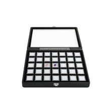 Load image into Gallery viewer, DK21654-35W Display Boxes in a Luxurious Lockable Carry Case with window - GemTrue