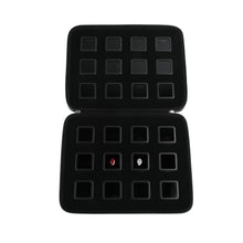 Load image into Gallery viewer, DK21663-24ZP Superior Small Diamond Boxes in a Leather Zip Case - GemTrue