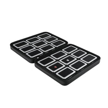 Load image into Gallery viewer, DK21665-18ZP Superior Large Diamond Boxes in a Leather Zip Case - GemTrue