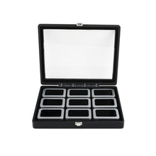 Load image into Gallery viewer, DK21665-9W Diamond Boxes in a Luxurious Lockable Case with viewing window - GemTrue