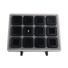 Load image into Gallery viewer, DK21676-12 Deluxe Diamond Boxes in a Luxury Tray Set - GemTrue