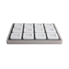 Load image into Gallery viewer, DK21676-12 Deluxe Diamond Boxes in a Luxury Tray Set - GemTrue