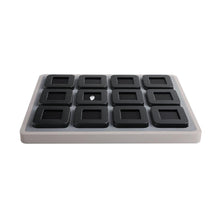Load image into Gallery viewer, DK21676-12 Deluxe Diamond Boxes in a Luxury Tray Set - GemTrue