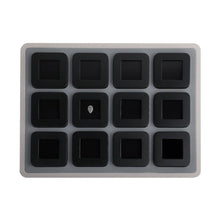 Load image into Gallery viewer, DK21676-12 Deluxe Diamond Boxes in a Luxury Tray Set - GemTrue
