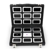 Load image into Gallery viewer, DK21660-18 Large Diamond Display Boxes with Deluxe Carry case - GemTrue