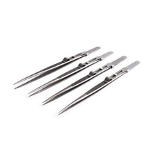 Load image into Gallery viewer, DK2701 - Diamond Tweezers with sliding lock - GemTrue