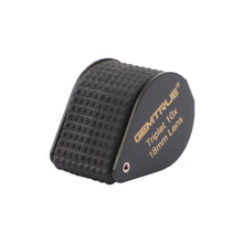 Load image into Gallery viewer, DK98002 - Diamond Loupe Triplet 10x 18mm with rubber-grip Black - GemTrue