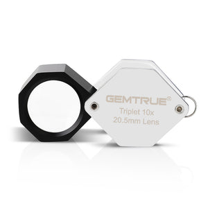 DK16008 - Diamond Loupe Triplet 20.5mm 10x Chrome