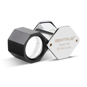 DK16008 - Diamond Loupe Triplet 20.5mm 10x Chrome