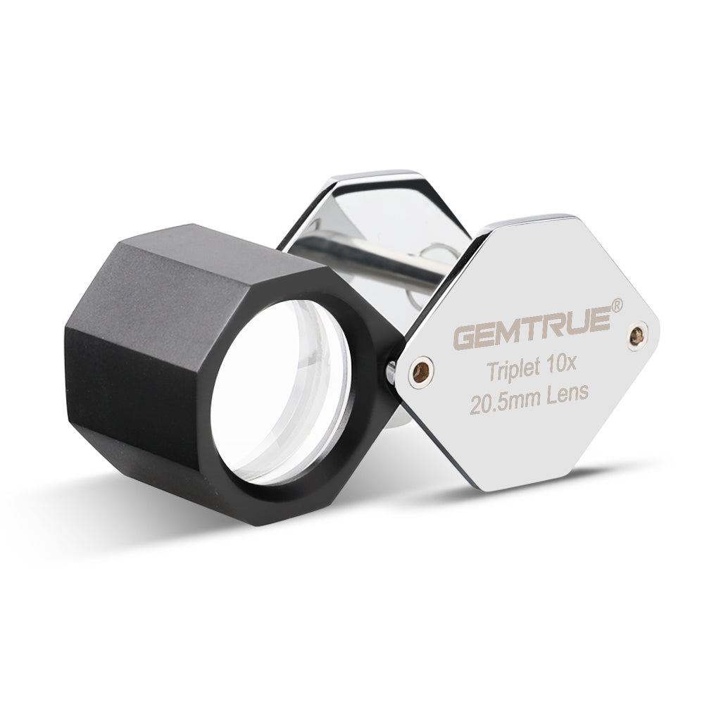 DK16008 - Diamond Loupe Triplet 20.5mm 10x Chrome
