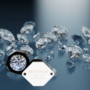 DK16008 - Diamond Loupe Triplet 20.5mm 10x Chrome