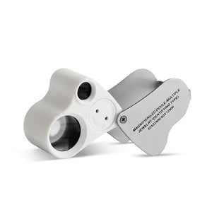 DK09100 - Diamond Loupe Illuminated - LED Double lens