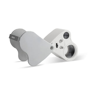 DK09100 - Diamond Loupe Illuminated - LED Double lens