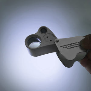 DK09100 - Diamond Loupe Illuminated - LED Double lens