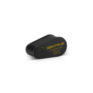 GemTrue Diamond Loupe - Illuminated Rechargeable LED & UV Loupe 10 x 20.5mm Triplet DK09103L