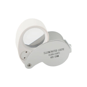 DK09104 - Diamond Loupe - Illuminated with LED 6x 25mm