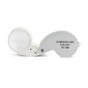 DK09104 - Diamond Loupe - Illuminated with LED 6x 25mm