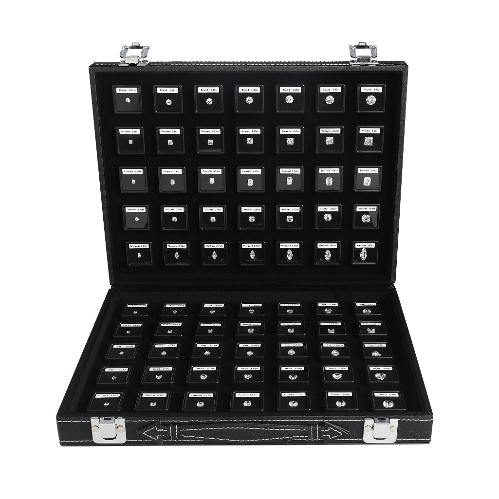 Diamond Shapes and Sizes Master–Every Shape, Every Size for Jewelry Design Perfection DK106