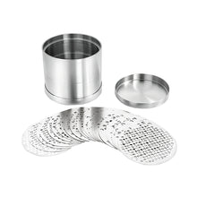Load image into Gallery viewer, Professional Stainless Steel Diamond Sieves – 27 Plates (80mm Diameter) | DK10600-8027

